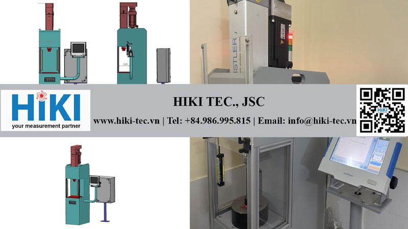 HIKI TEC., JSC demonstrates system integration capability by providing customized servo press system