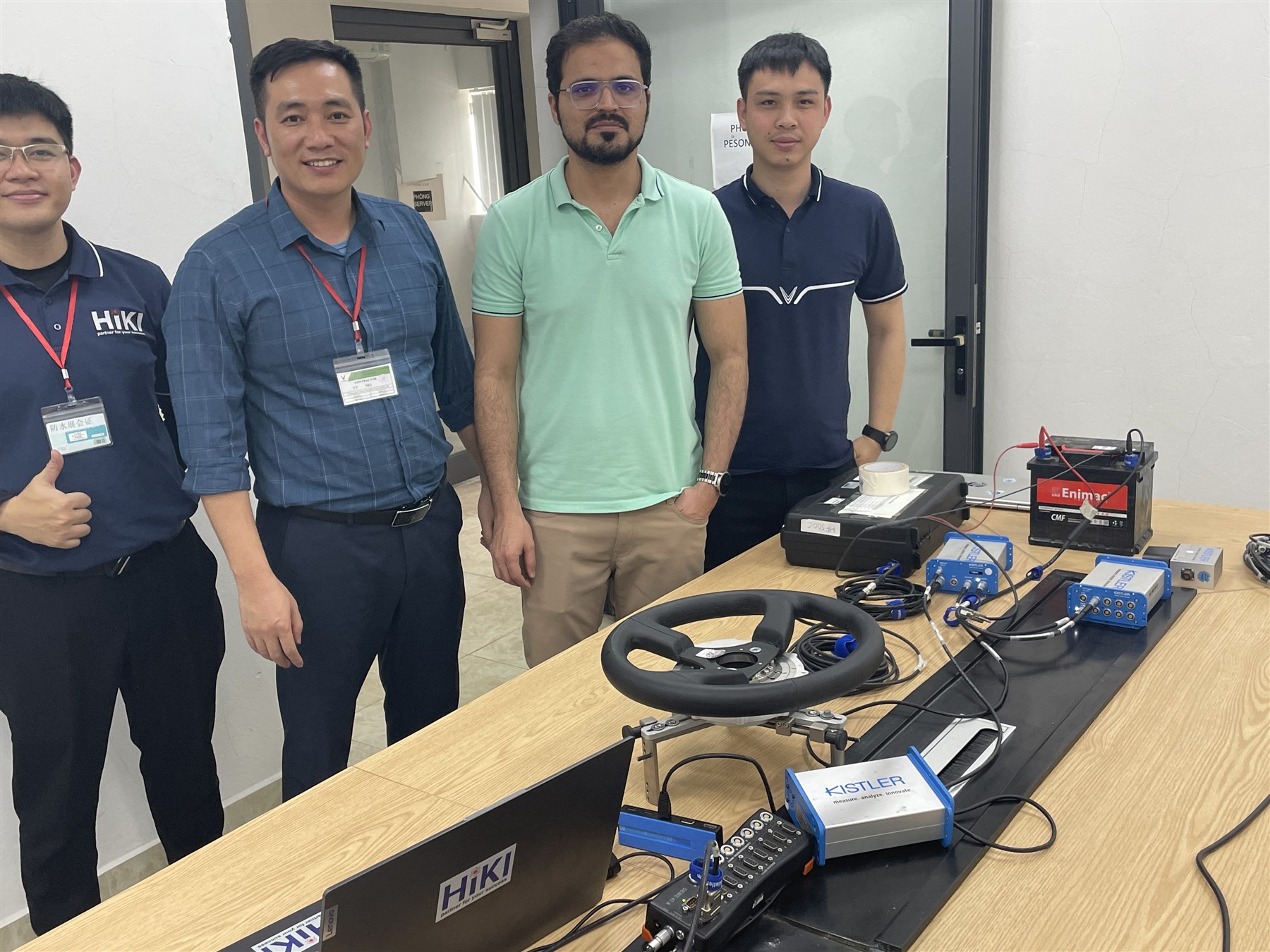 HIKI supports customer for Vehicle Testing requirement