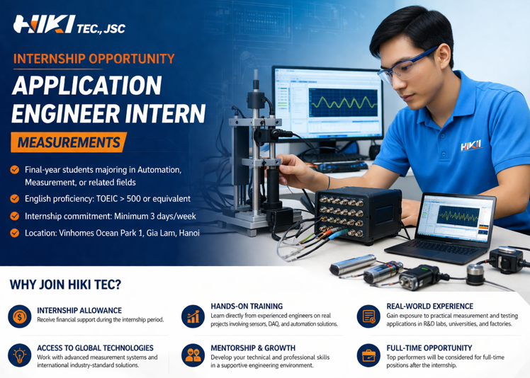 HIKI TEC., JSC Tuyển dụng kỹ sư