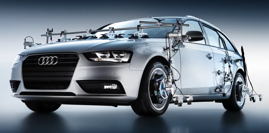 Vehicle testing instrument